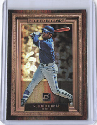 2023 Panini Donruss - Etched In Glory Roberto Alomar SP #EG-5  Jays HOF
