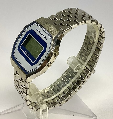 Helbros Quartz Digital Watch, Non-running, Good Physical Condition parts/repair - Picture 2 of 5