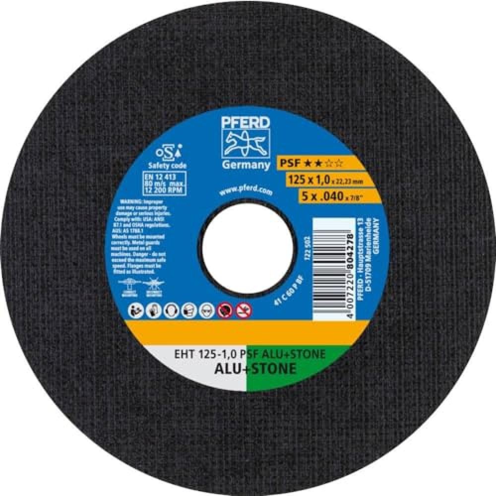 PFERD 125x1mm Disco Taglio Sottile per Alluminio e Pietra Linea PSF