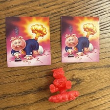 Garbage Pail Kids  Minikins RED Blasted BILLY II ADAM Boom Minifigure Toy Topps