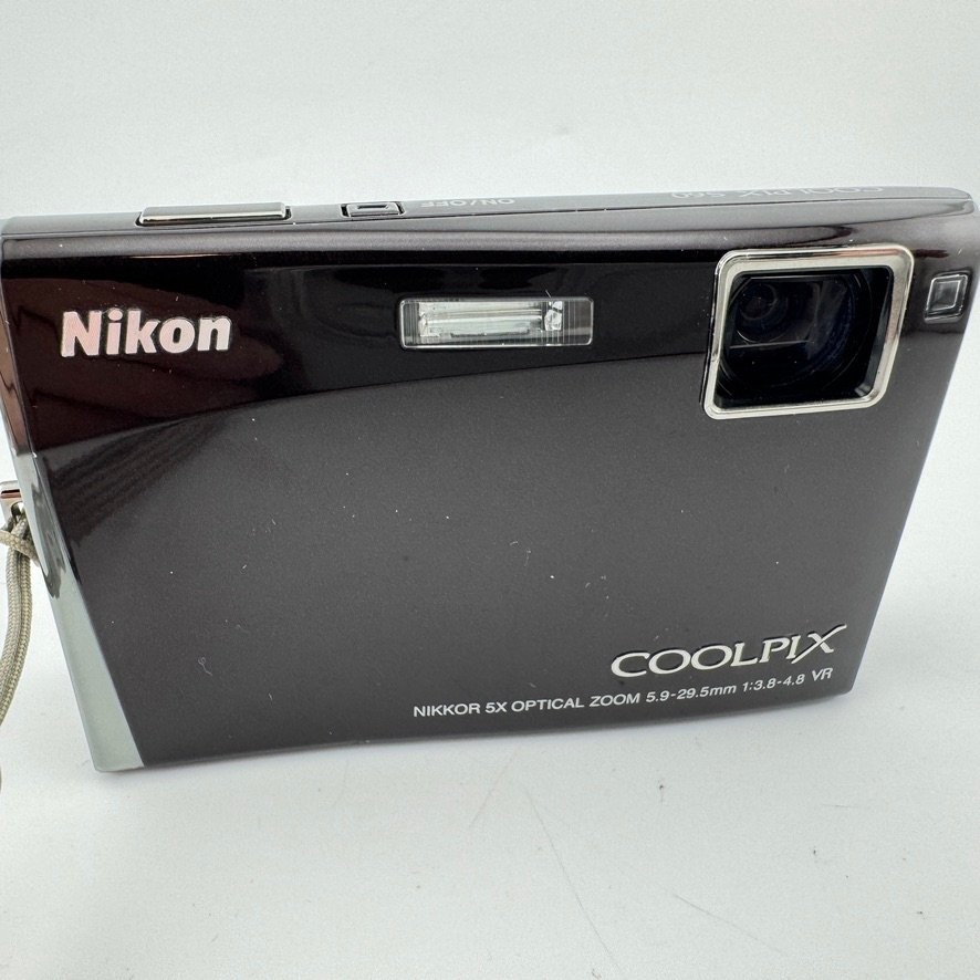デジタルカメラ　Nikon COOLPIX S60 簡易動作確認済 Nikon COOLPIX S60 Digital Camera 5x Optical Zoom Black Kit | eBay