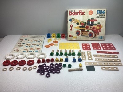 Lorenz Baufix Vintage Construction Set 1106 West Germany Incomplete