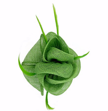 Elegant Small Flower Clip On Fascinator Pin Wedding Party Race Royal Ascot Prom