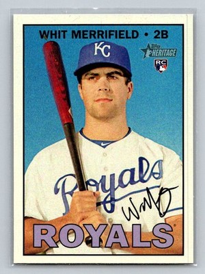 2016 Topps Heritage High Number - Whit Merrifield #683