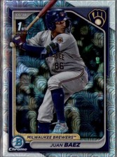 2024 Bowman Chrome - Prospects Mojo Refractors #BCP-160 Juan Baez Near Mint