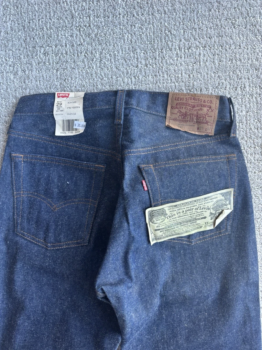 Preços baixos em Levis deadstock em Jeans Vintage masculinas | eBay