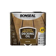  Ronseal Ultimate Protection Decking Oil Dark Oak 2.5 litre RSLUDODO25L