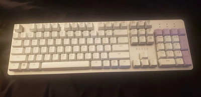 Razor Pro Type Ultra White Keyboard 