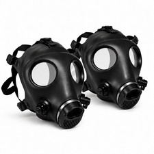 SafeGuardian Israeli (2 PACK) GAS MASK Respirator Hydration Port 40MM Compatible