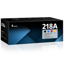 With Chip 206A 4-Pack Toner Compatible for HP LaserJet MFP M282nw M255dw M283cdw