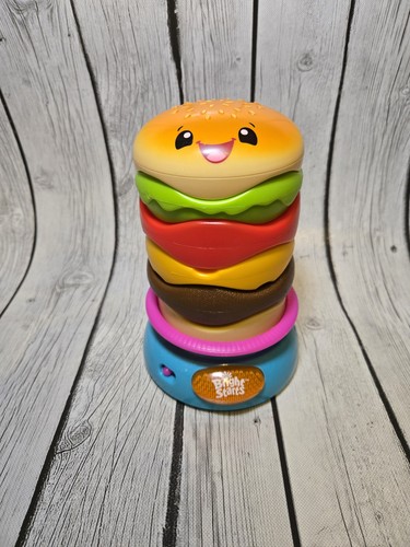 Bright Starts Stack ‘n Spin Burger Tested: Works Perfectly