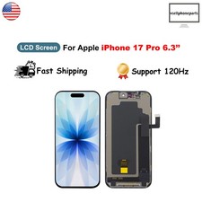 LCD Display Touch Screen Digitizer Replacement For Apple iPhone 17 Pro 6.3''