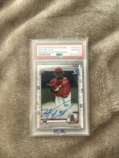 2020 Bowman Chrome - Prospect Autographs #CPA-HY Hector Yan (AU, RC)