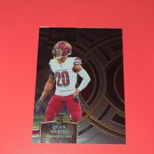 Panini 2023 Select Football Premier Level Quan Martin Rookie #137 Commanders