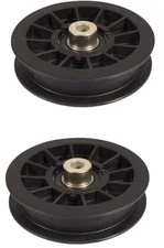 2 Pack EXMARK 116-2456 Replacement Composite Flat Idler Pulley