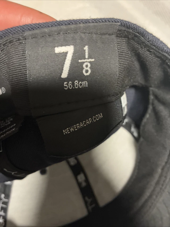 Lote de 3 chapéus ajustados 59fifty tamanho 7-1/8 - Imagem 2 de 4