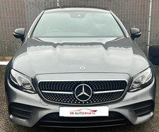 Front Grille emblem chrome Star Logo badge For C220 200 E250 CLA SLK R M C-Class