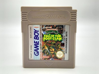 Ninja Turtles: Fall of the Foot Clan (Nintendo Game Boy) Modul [Zustand Gut]