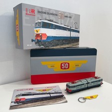 RIVAROSSI HR2977  Locomotiva elettrica E656 023 FS 50° annivers. ep. IV H0  DC