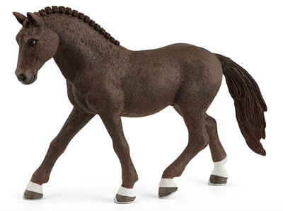 GERMAN RIDING PONY Wallach PFERDE Resin HORSE CLUB Schleich 139