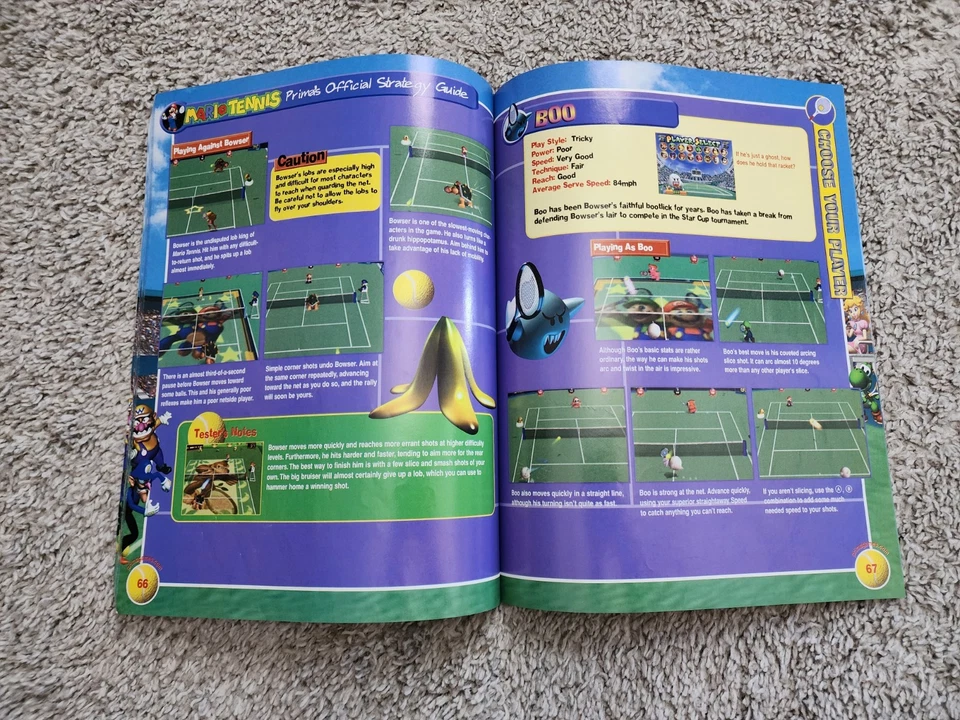 Nintendo 64 - Mario Tennis Strategy Guide - Prima Games Foto 4 de 4