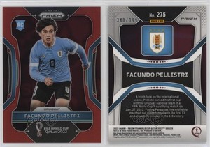 2022 Panini Prizm World Cup Qatar Red Prizm /399 Facundo Pellistri #275