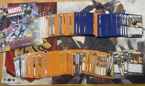 Marvel Champions LCG SINISTER MOTIVES Expansion (Complete, No Box)
