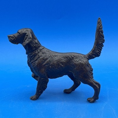 *SCARCE* MARGUERITE KIRMSE BRONZE OF A SETTER DOG, LIMITED EDITION OF 30, GORHAM