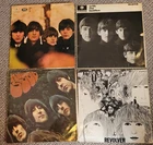JOB LOT OF 4 x EARLY PRESSING BEATLES LP RECORDS