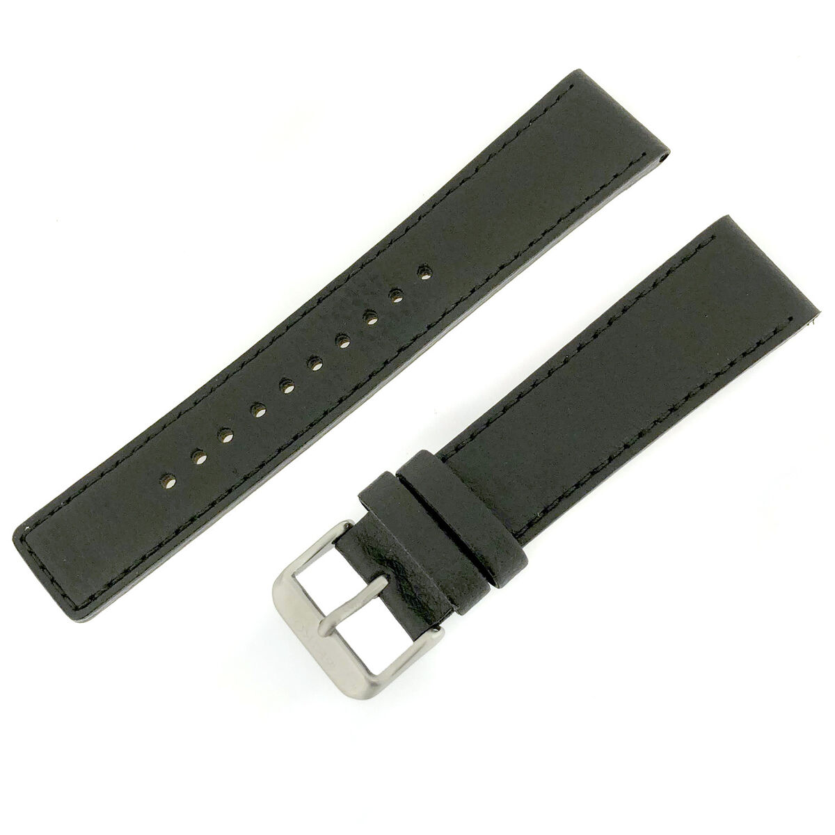 SEIKO Leather Strap Brown Black 22mm 24mm Original Watch SEIKO Leather Strap Brown Black 22mm 24mm Original Watch
