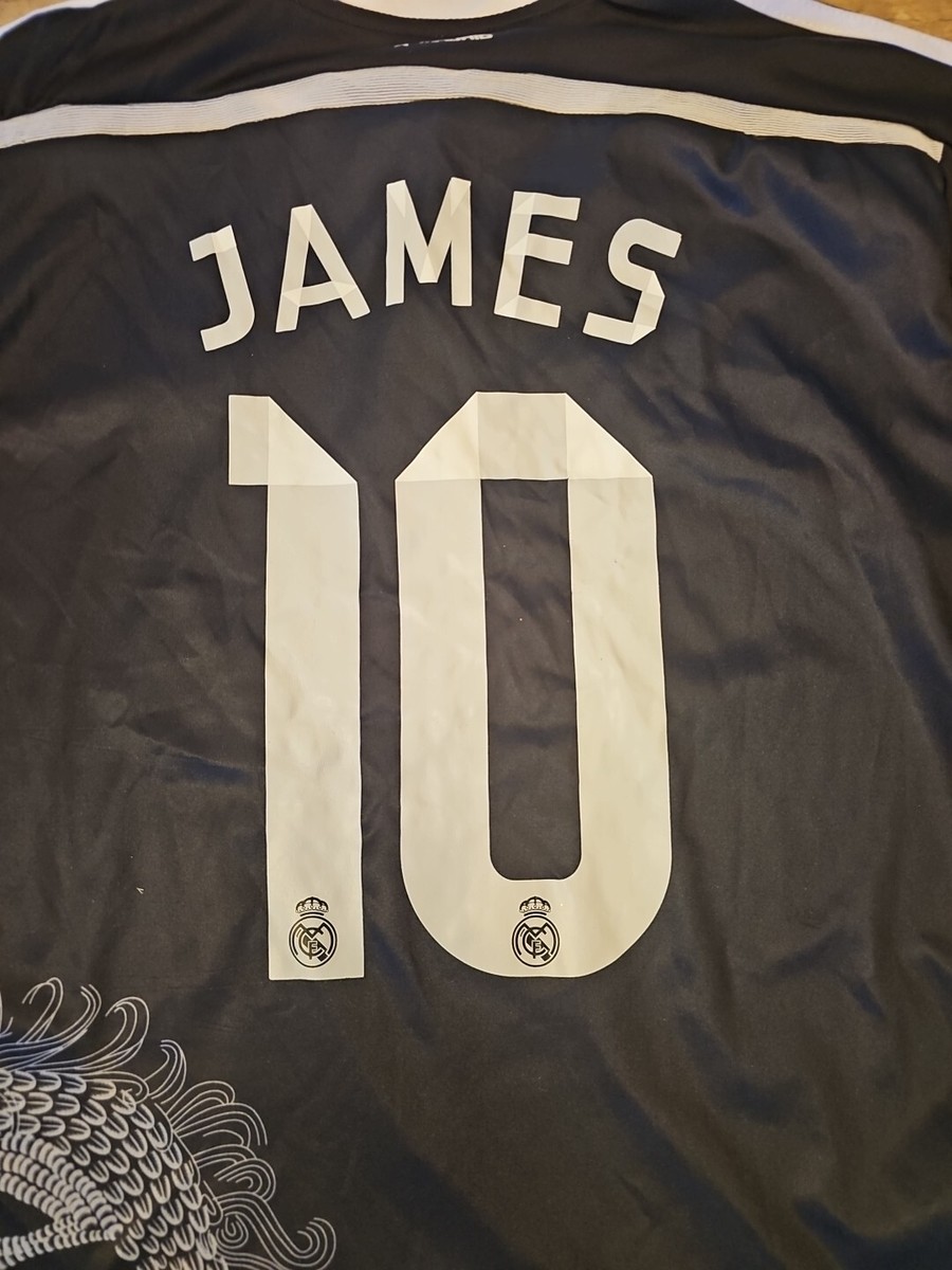 JAMES Adidas Real Madrid x Yohji Yamamoto Y3 Third Jersey
