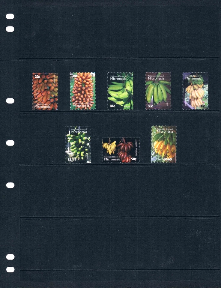 Valor Scott de $18,25 - 2005 MICRONESIA Bananas definitivas So. Pacific MNH NH UMM Foto 2 de 4