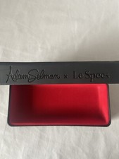 Adam Selman x Le Specs Sunglasses Black Magnetic Hard Case