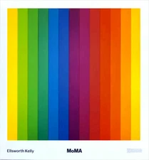 Ellsworth Kelly Spectrum IV MOMA New York Color Abstract Poster 30 x 28