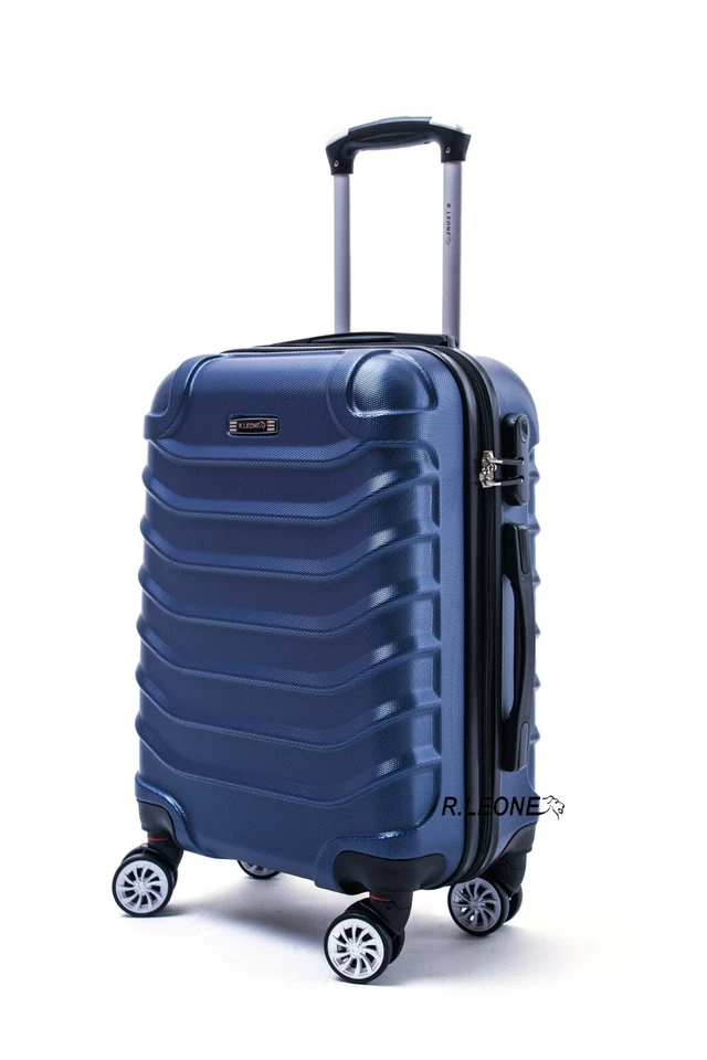 Valigia Fino Set 4Trolley Rigido grande, medio, picco beauty 8 ruote in ABS 2026 - Immagine 2 di 4