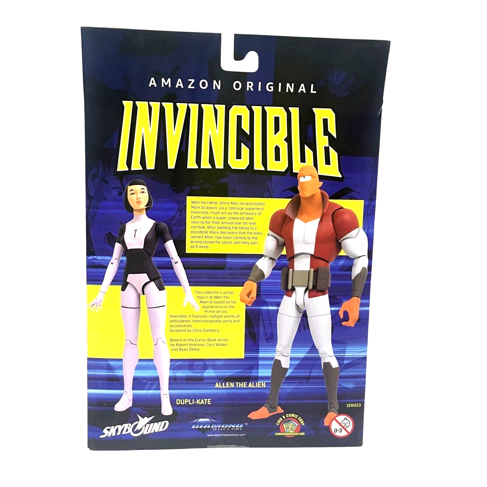 Diamond Select Toys Invincible - Allen the Alien (Series 3) Deluxe Action Figure