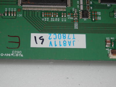 T-CON PARA TV LG / NUMERO DE PARTE 6871L-6458H / 6870C-0852B / 6458H / MODELO 48C1PUB. DUSPLJR