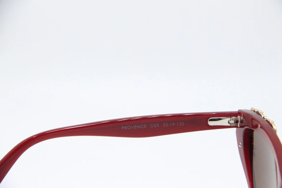 NUEVAS GAFAS DE SOL NICOLE MILLER RUNWAY PROVENCE C03 ORO ROJO AUTÉNTICAS 53-19 Foto 3 de 4