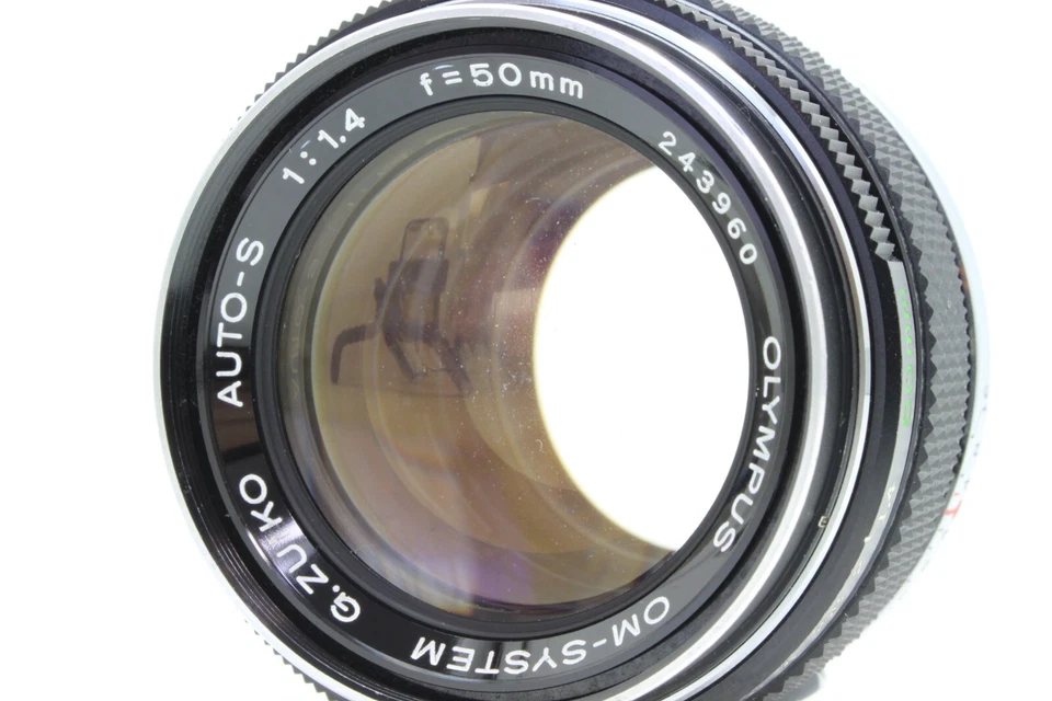 [ EXC+++ ] OLYMPUS G.ZUIKO AUTO-S 50mm F1.4 Standard MF Lens For OM From JAPAN - image 2 of 4