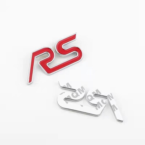 RS 3D Logo Metal Car Front Grille and Rear Badge For Ford Mondeo Carnival sports - Picture 10 of 16