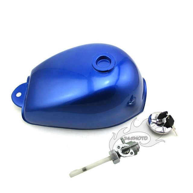 Blue Fuel Gas Tank Cap Petcock For Honda Monkey Z50R Z50J Z50A Z50 Mini