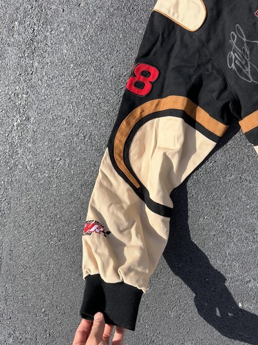 New W/ TAGS - M&M NASCAR Jacket Elliot Sadler Size 3XL JH Design - AUTOGRAPHED - Picture 5 of 8