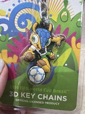 2014FIFA ブラジルワールドカップ　マスコットキャラクター　ぬいぐるみ 2014FIFA ブラジルワールドカップ マスコットキャラクター