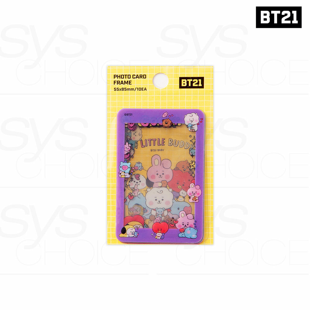 BTS BT21 Official Authentic Goods Photo Card Frame + Tracking