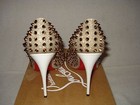 100% AUTH NEW WOMEN LOUBOUTIN PIGALLE FOLLIES SPACE GLITTER PUMP/HEEL US 9.5 — photo 5
