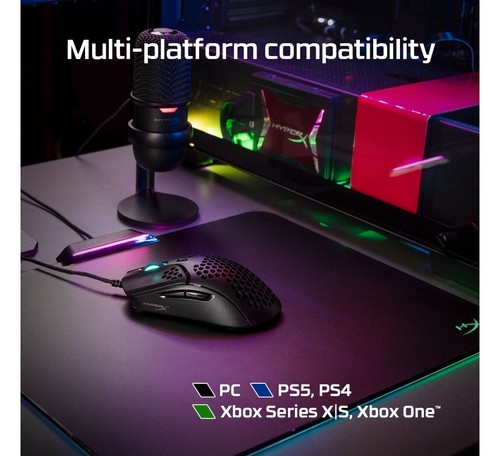 HyperX Pulsefire Haste: 59g Ultra-Light Gaming Mouse - Picture 5 of 5