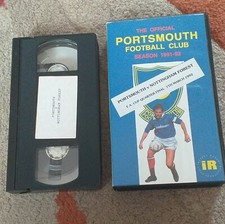 PORTSMOUTH F.C VS NOTTINGHAM FOREST  1992 F.A Cup Quarter Final VHS..rare 