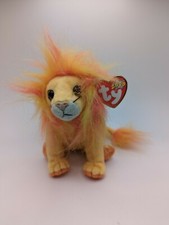 TY Beanie Baby - 2000 "Bushy" the Lion (7 inch) MWMT