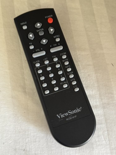 Original Viewsonic RC00161P LCD TV FERNBEDIENUNG - N1630W NX1932w NX2232w VT1930