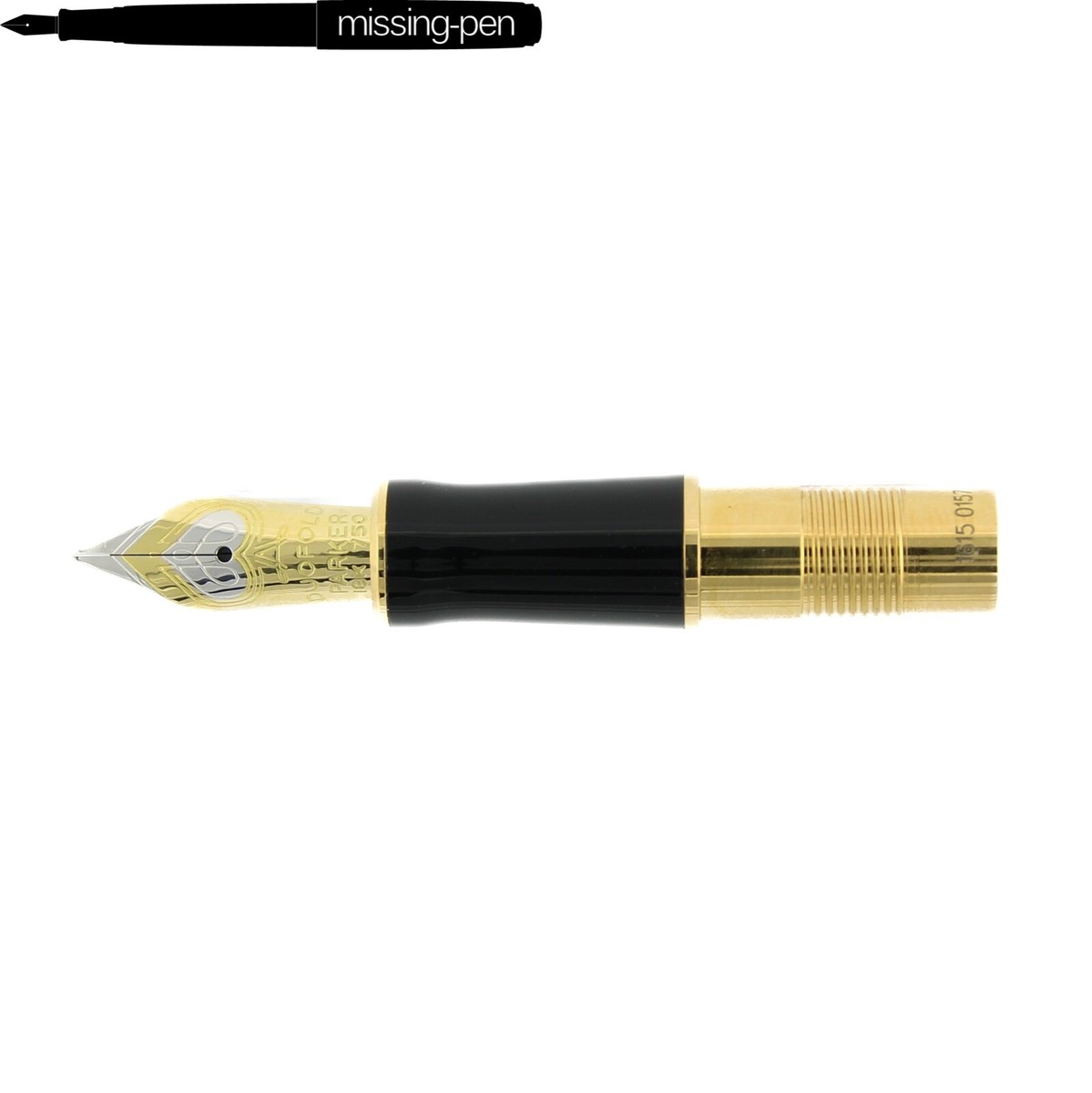 Parker Duofold International Size 18K / 750 single NIB SECTION